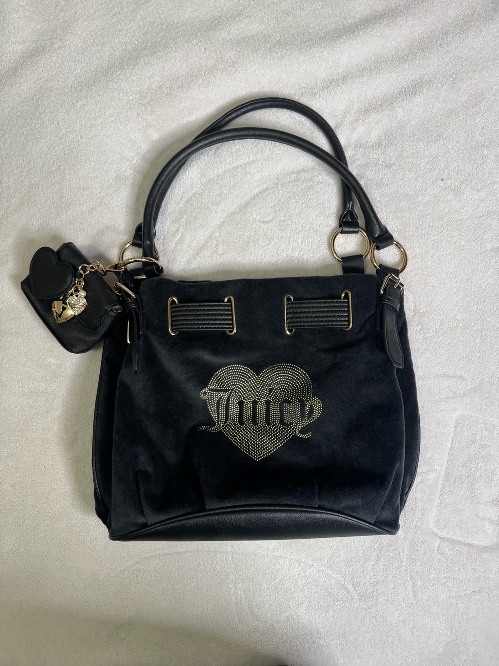 Juicy Couture Queen Couture Shoulder Bag with Pouch